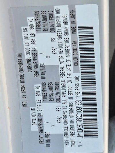 2016 Mazda Mazda CX-3 AWD 4dr Touring