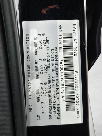 2014 Mazda Mazda6 4dr Sdn Auto i Grand Touring