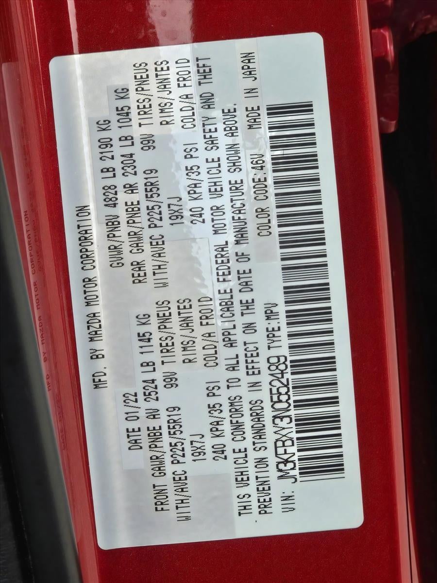 2022 Mazda Mazda CX-5 2.5 Turbo Signature AWD