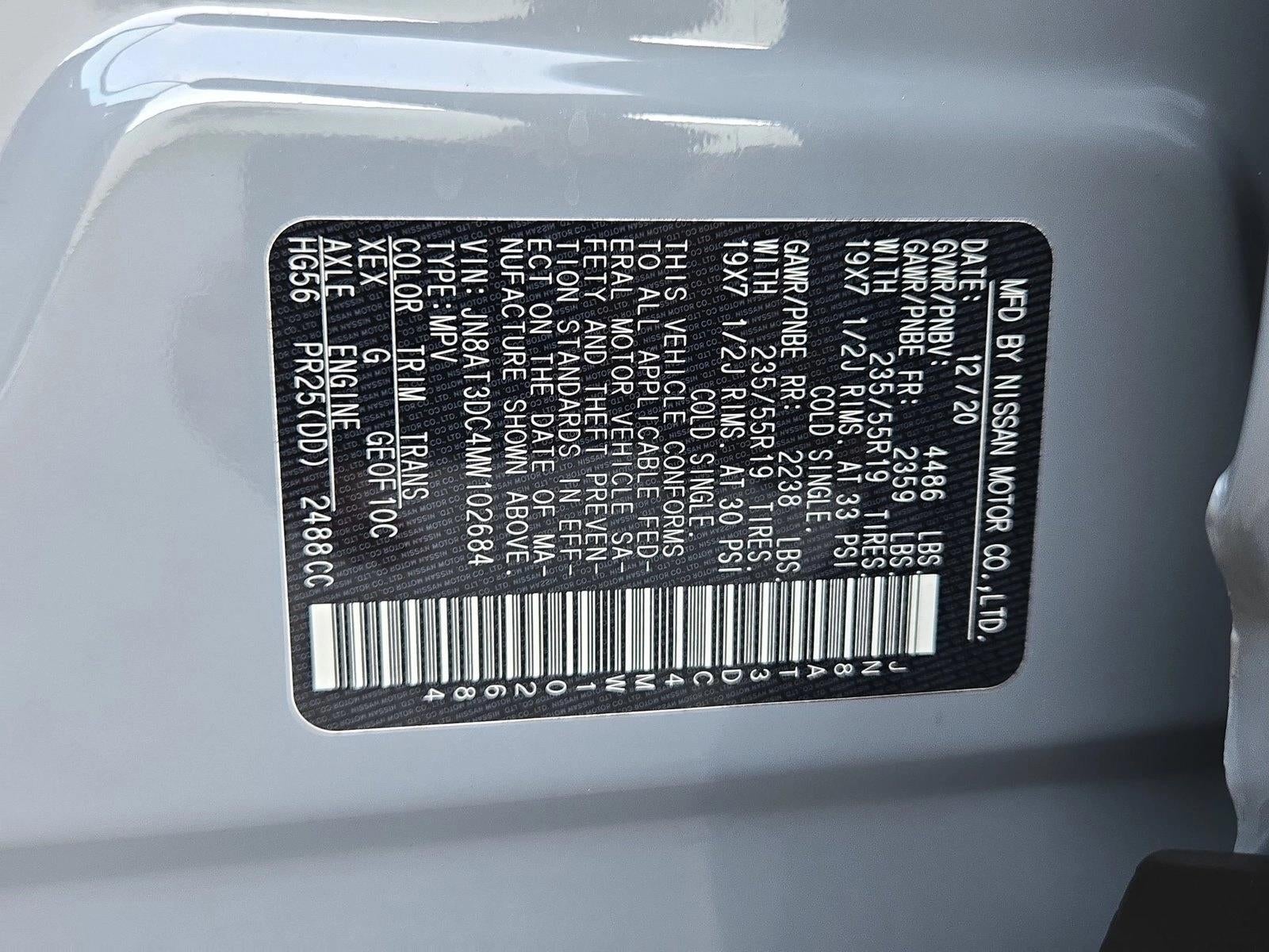 2021 Nissan Rogue FWD Platinum