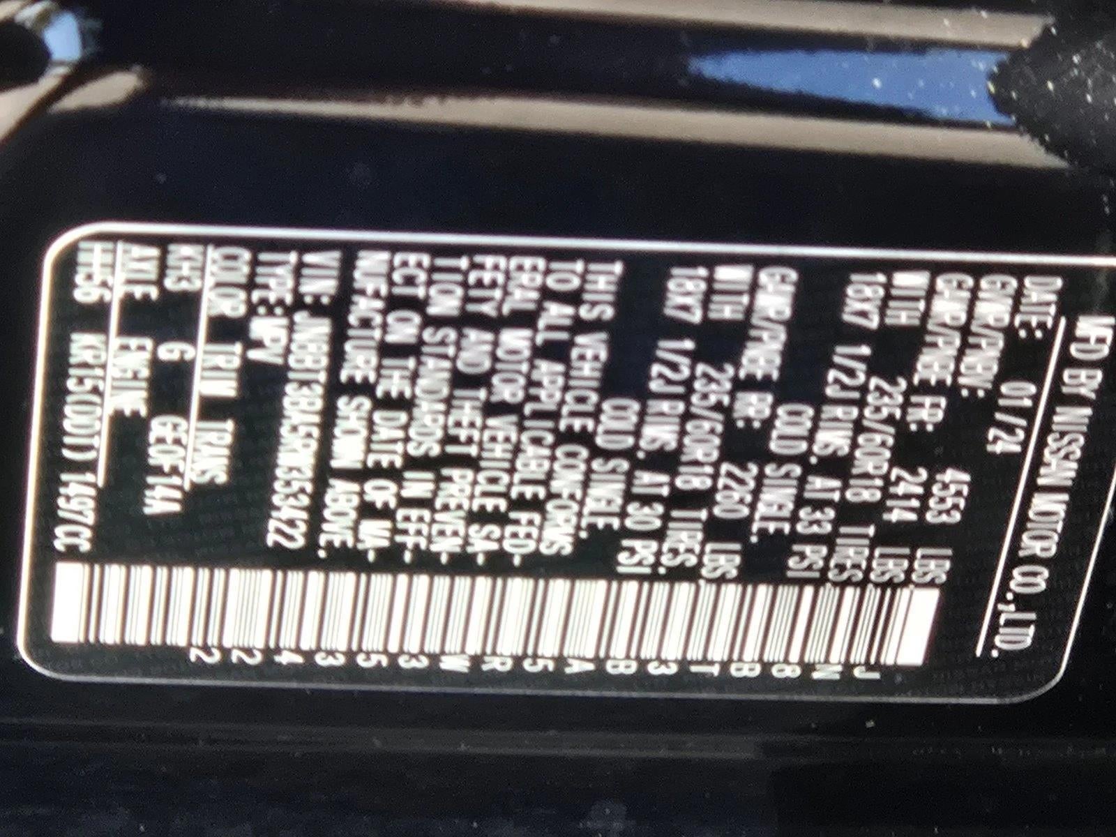 2024 Nissan Rogue FWD SV