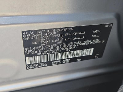 2019 Toyota RAV4 Hybrid XSE AWD (Natl)