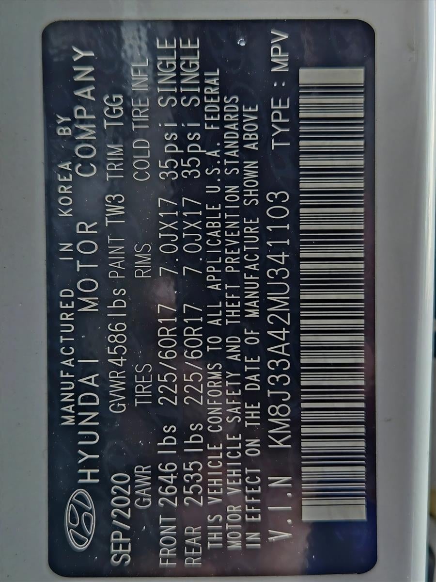 2021 Hyundai TUCSON Value FWD