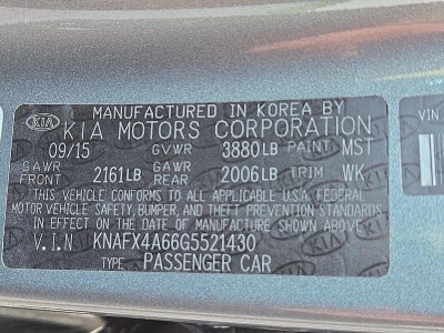 2016 Kia Forte 4dr Sdn Auto LX