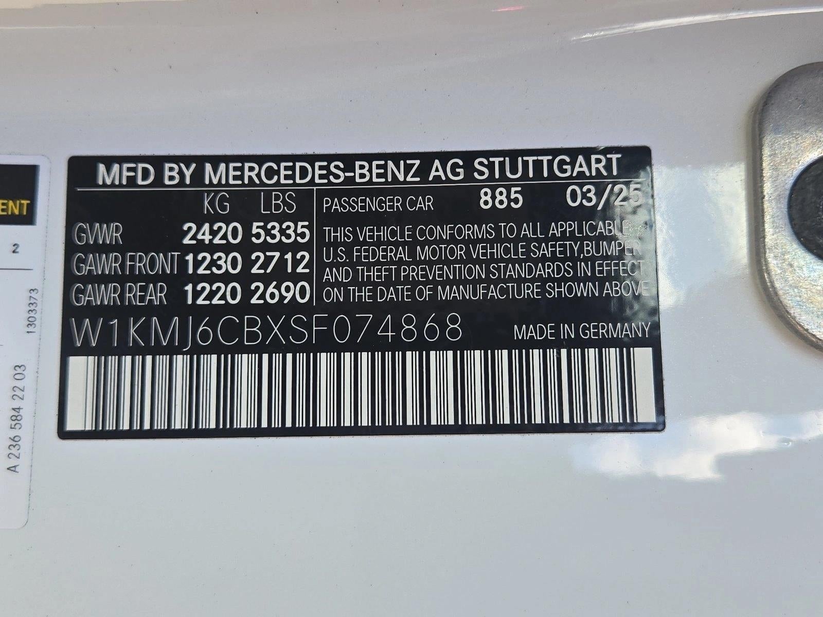 2025 Mercedes-Benz CLE AMG® CLE 53 4MATIC®+ Coupe