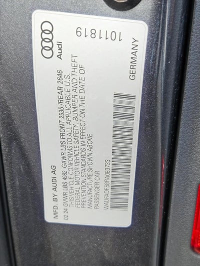 2024 Audi A5 Sportback S line Premium Plus 45 TFSI quattro
