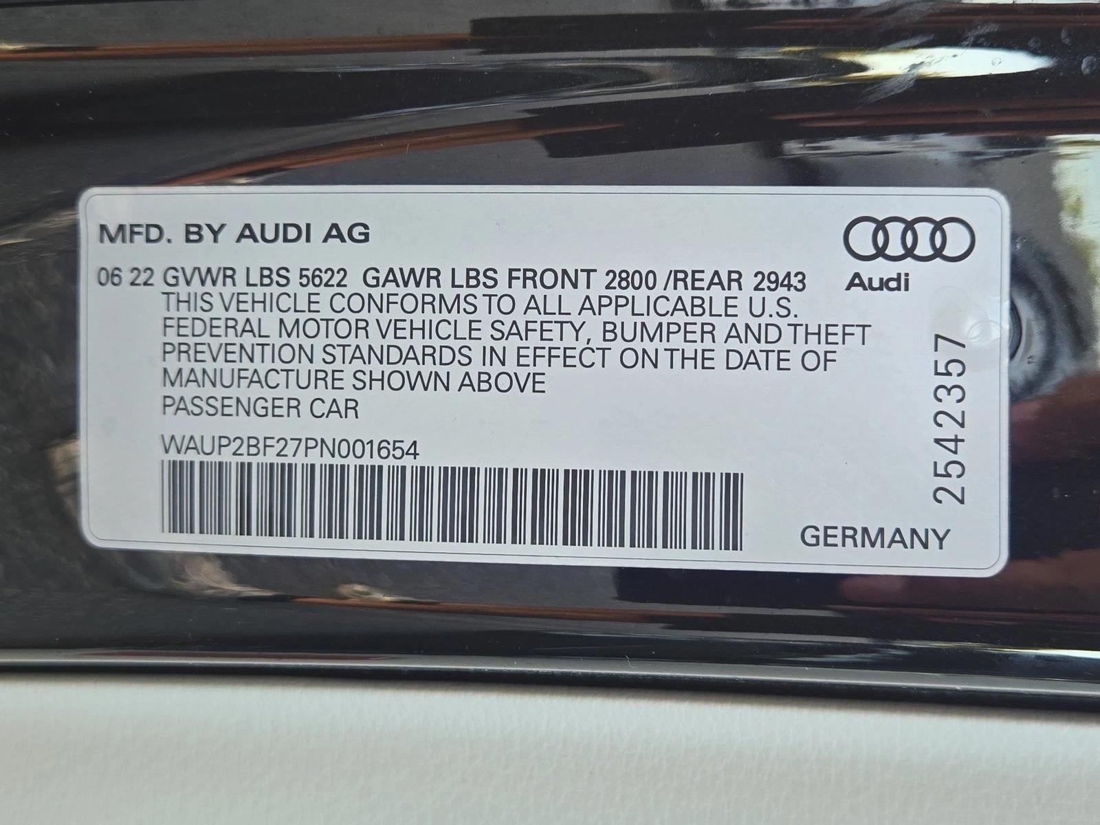 2023 Audi A7 Premium 55 TFSI quattro