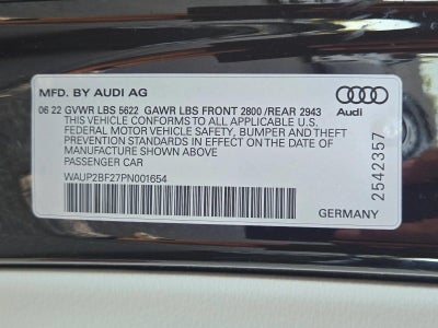 2023 Audi A7 Premium 55 TFSI quattro