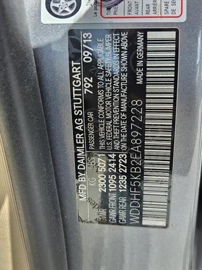2014 Mercedes-Benz E-Class E 350 Sport Sedan