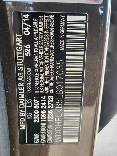 2014 Mercedes-Benz E-Class E 350 Sport Sedan