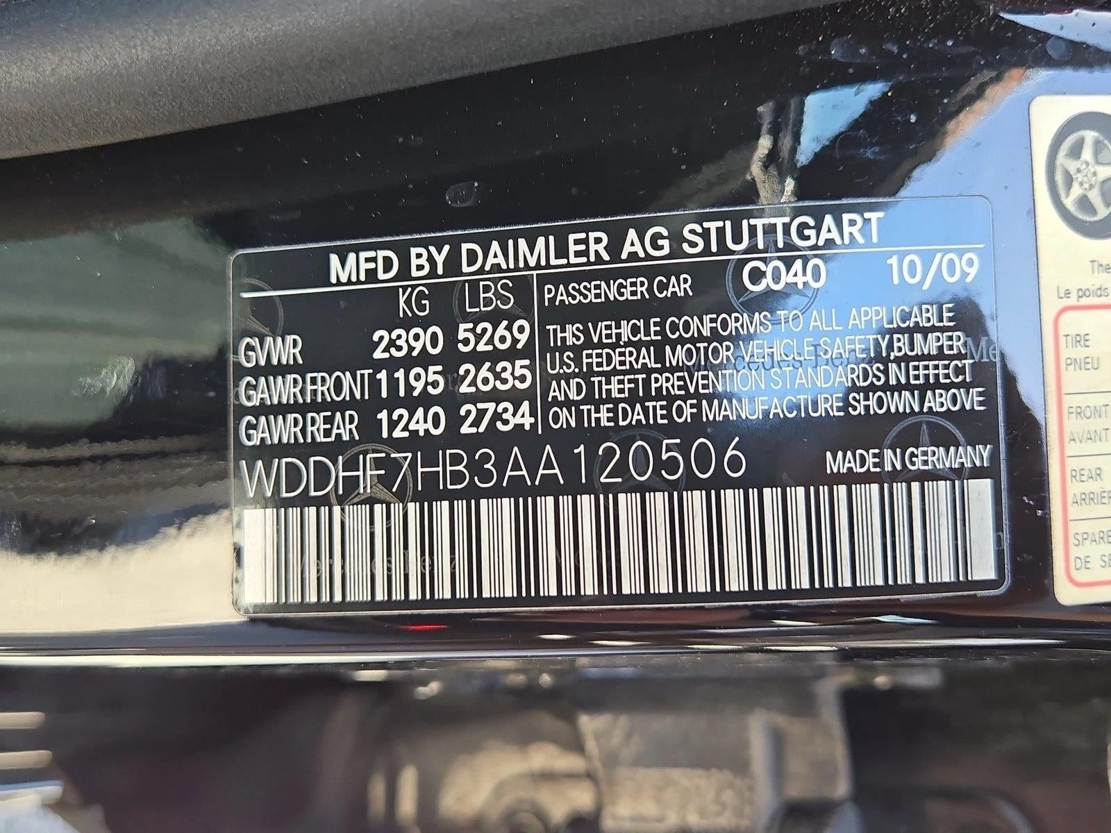 2010 Mercedes-Benz E-Class E 63 AMG®