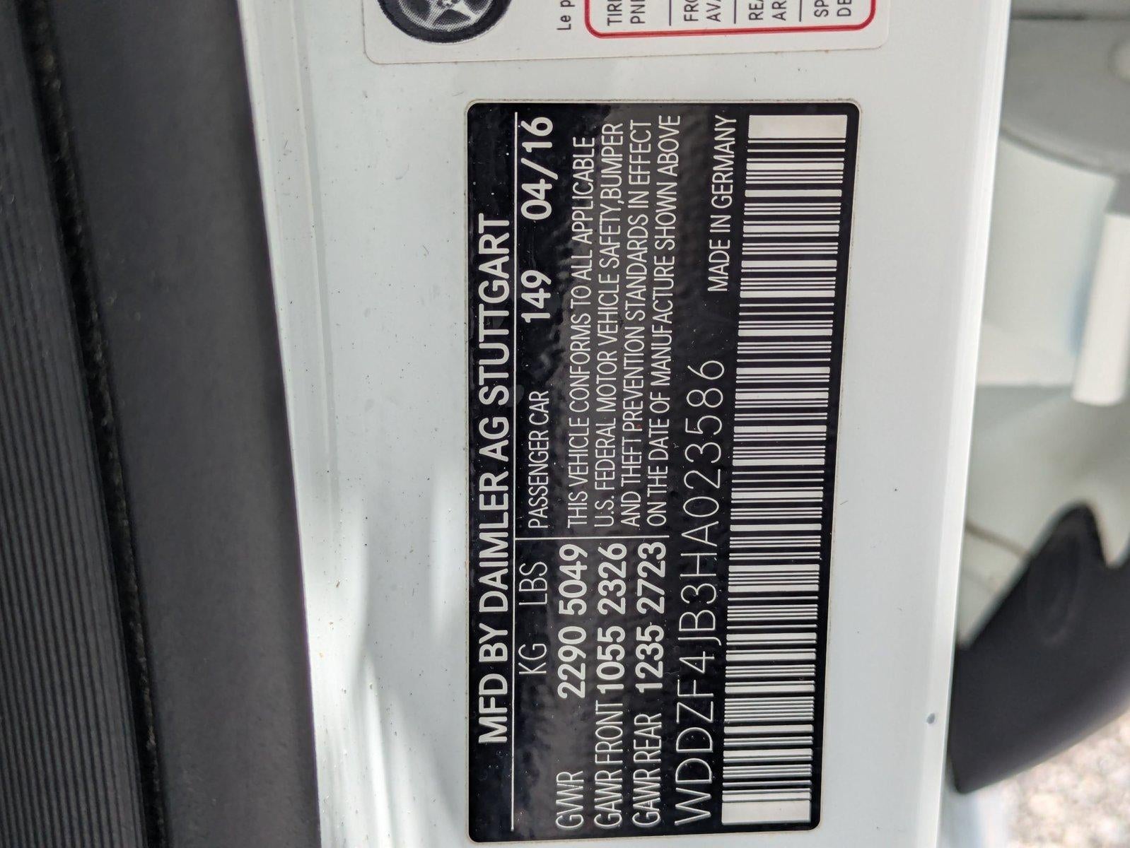 2017 Mercedes-Benz E-Class E 300 Sport RWD Sedan