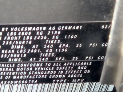 2013 Volkswagen Tiguan 2WD 4dr Auto S