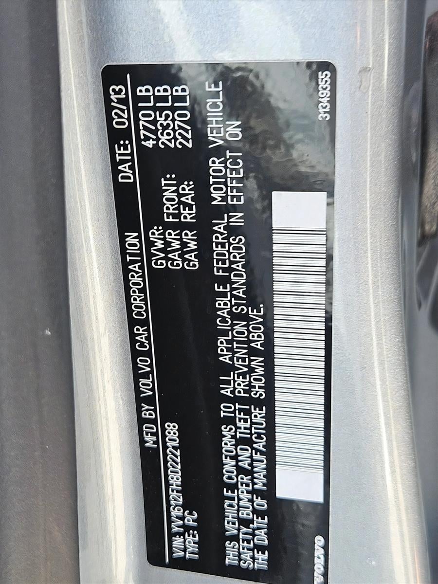2013 Volvo S60 4dr Sdn T5 AWD