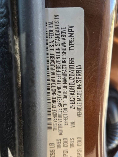 2018 FIAT 500L Trekking Hatch