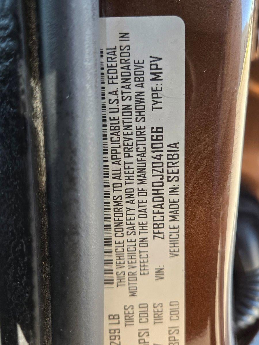 2018 FIAT 500L Trekking Hatch