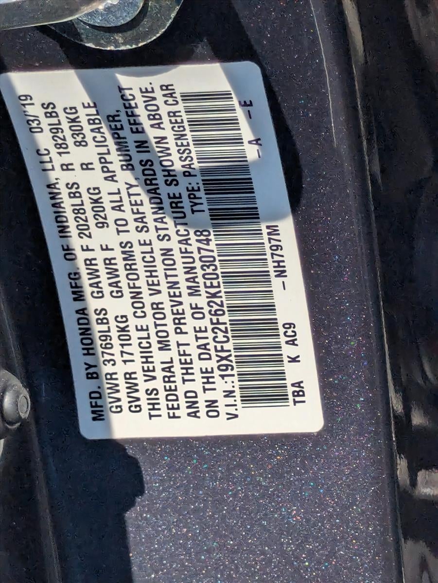2019 Honda Civic Sedan LX CVT