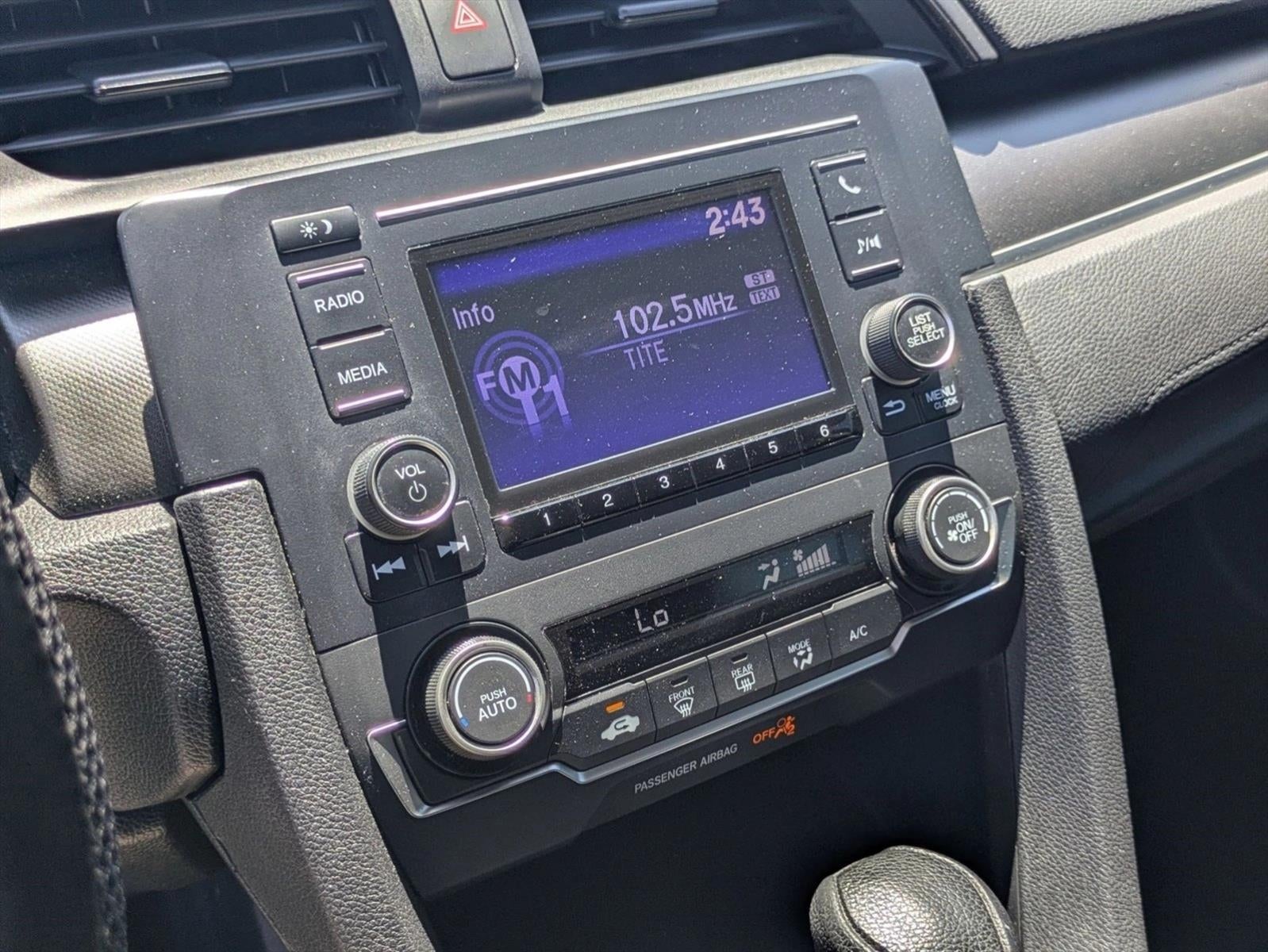 2019 Honda Civic Sedan LX CVT