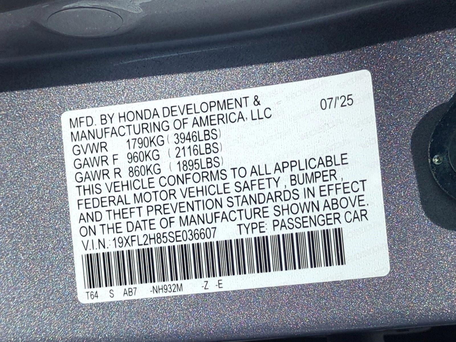 2025 Honda Civic Hatchback Sport CVT