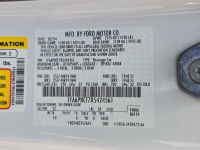 2024 Ford Mustang GT Premium Fastback