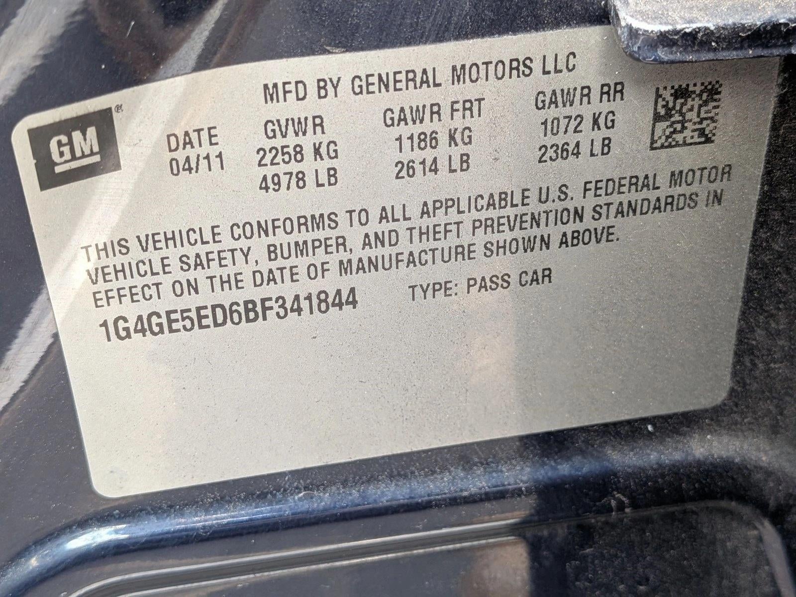 2011 Buick LaCrosse CXS