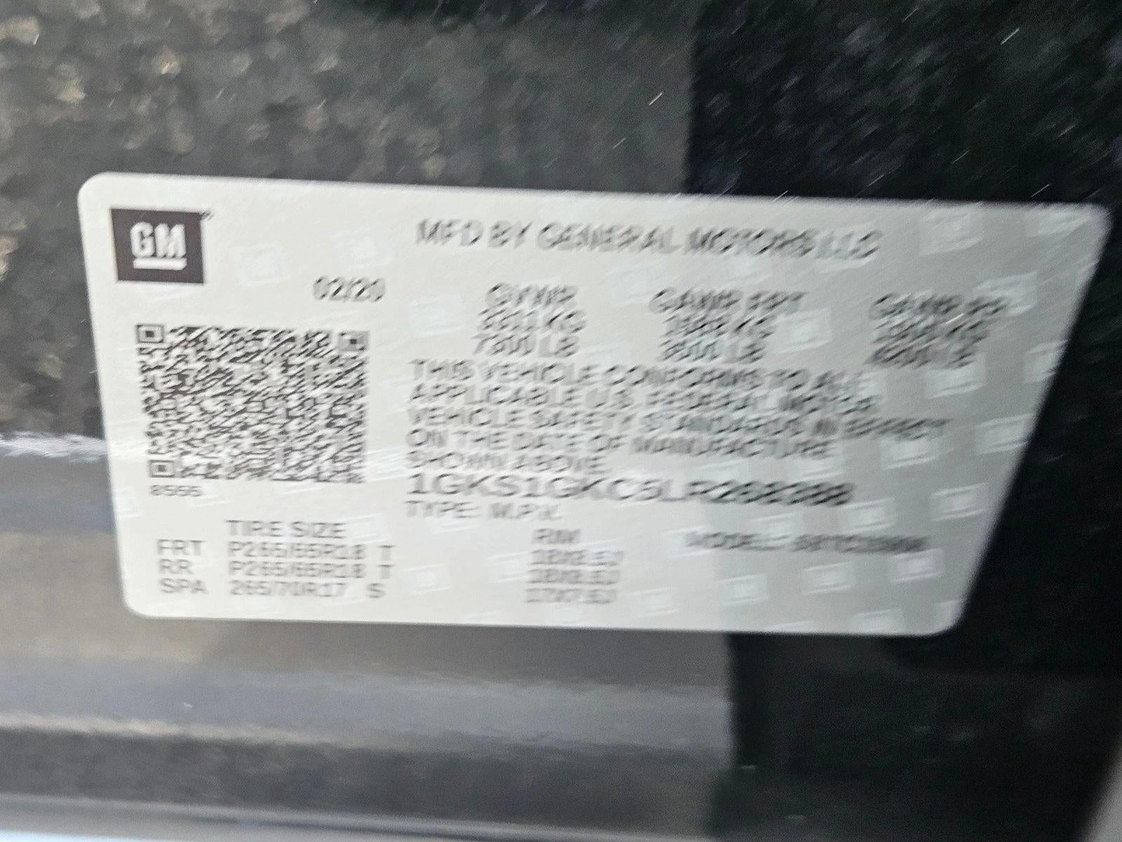 2020 GMC Yukon XL 2WD 4dr SLT