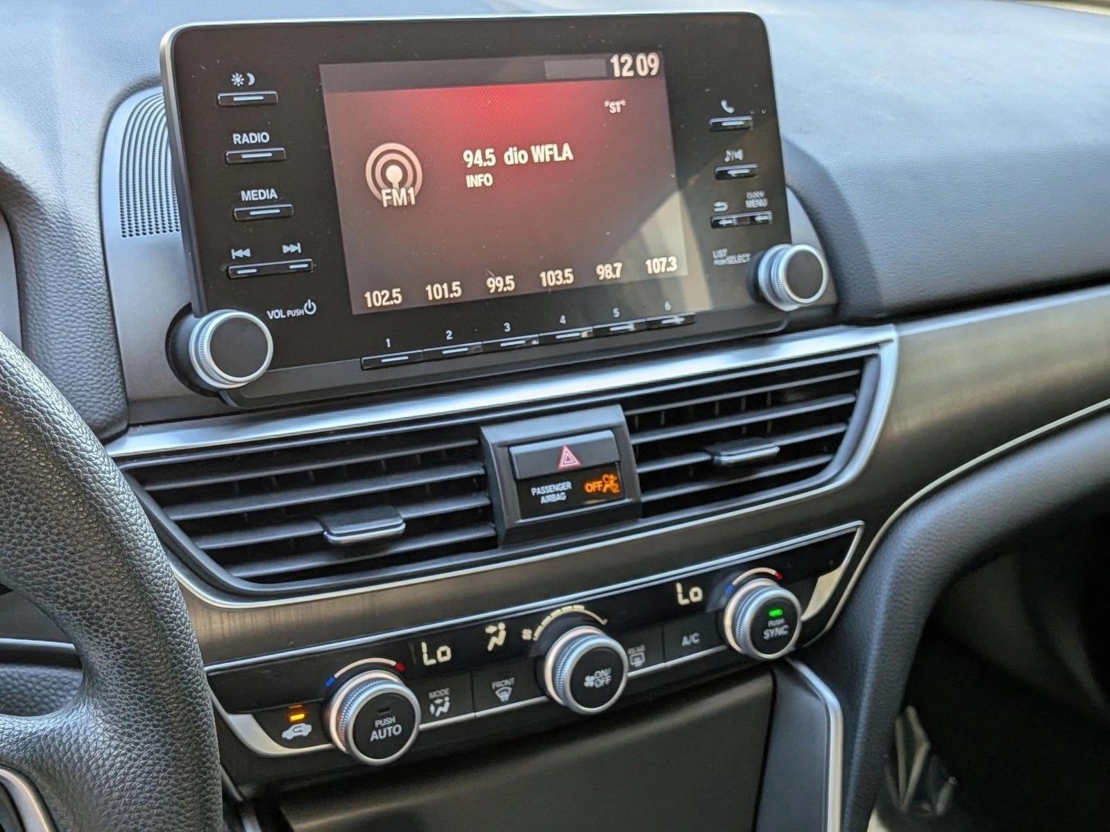 2019 Honda Accord Sedan LX 1.5T CVT