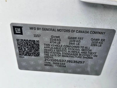 2018 Chevrolet Impala LT