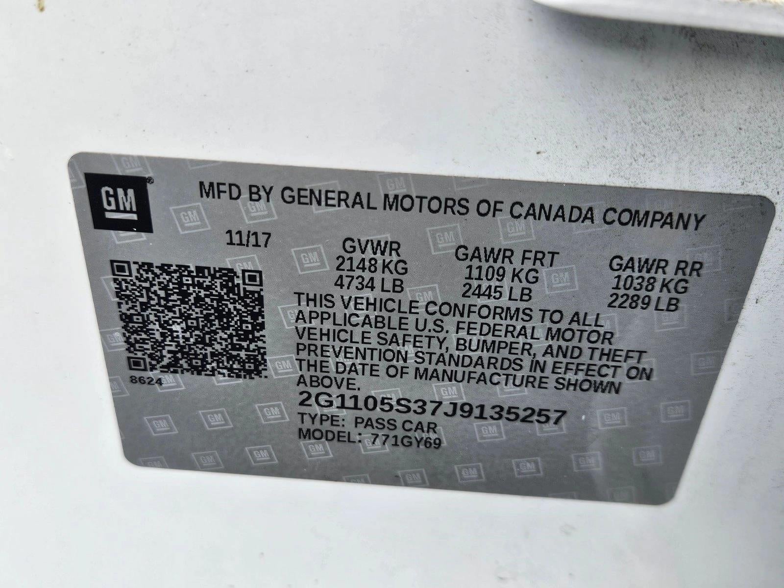 2018 Chevrolet Impala LT