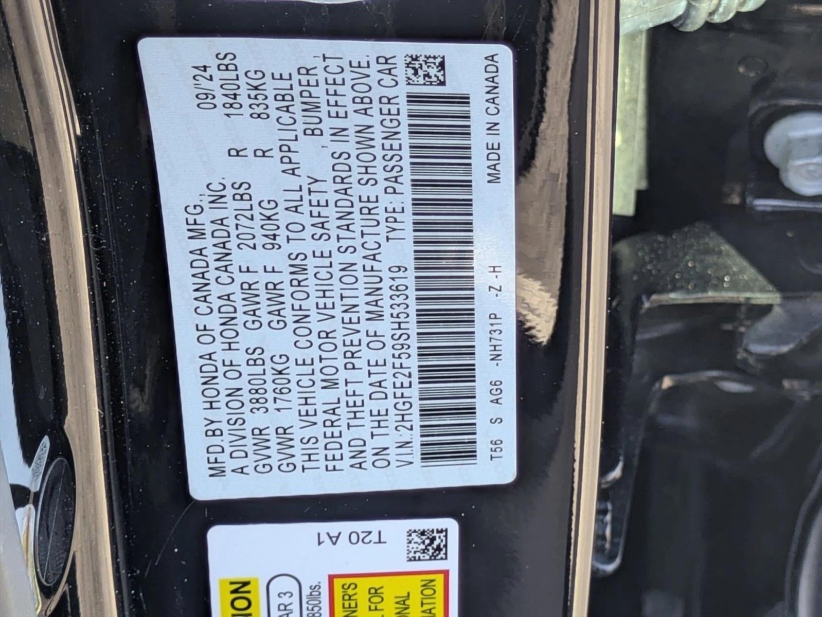 2025 Honda Civic Sedan Sport CVT