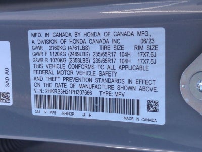 2023 Honda CR-V LX 2WD