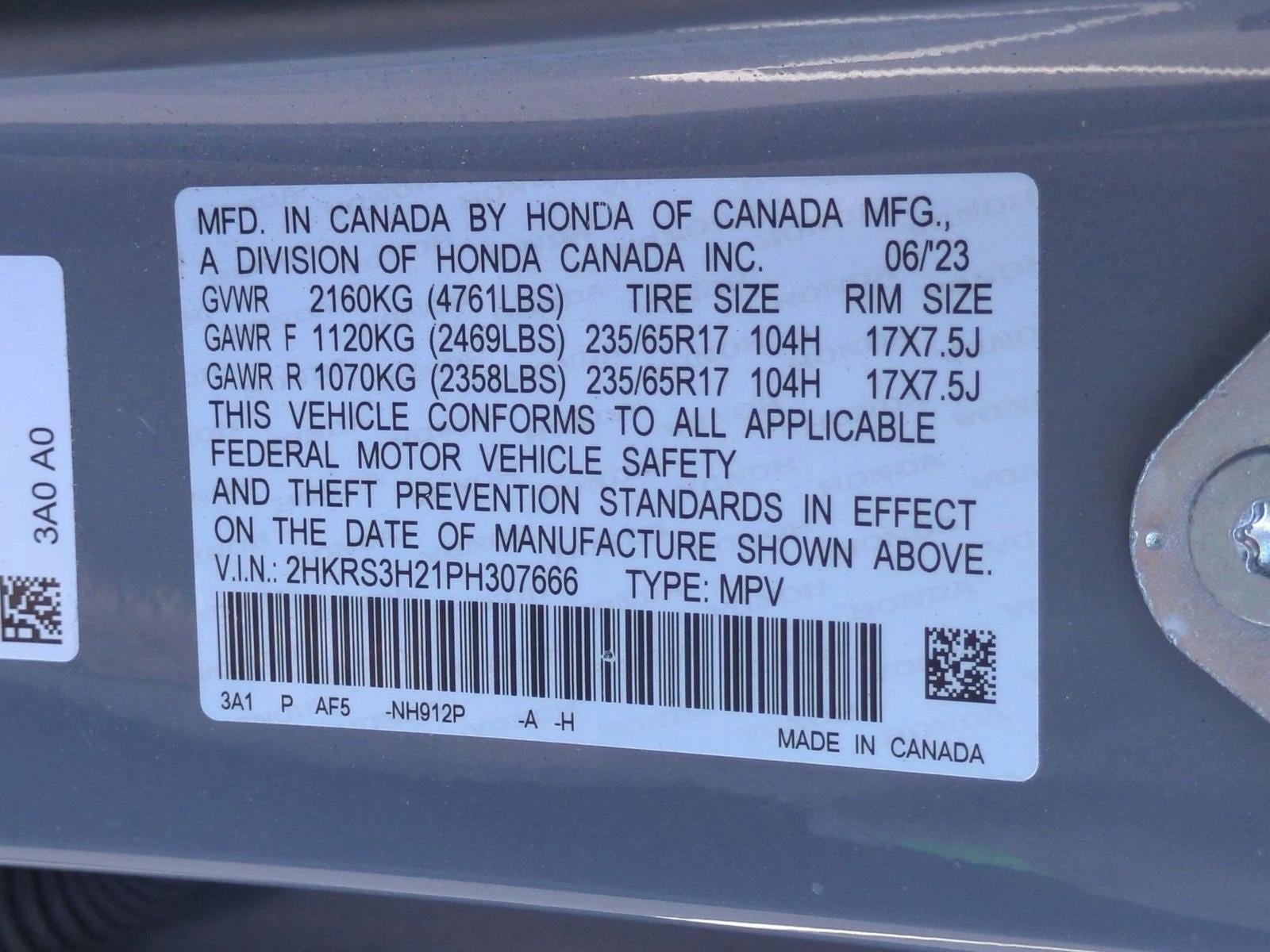 2023 Honda CR-V LX 2WD