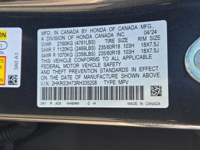 2024 Honda CR-V EX-L 2WD