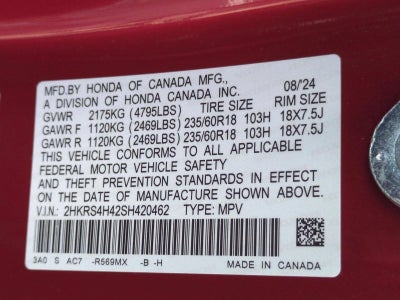 2025 Honda CR-V EX AWD