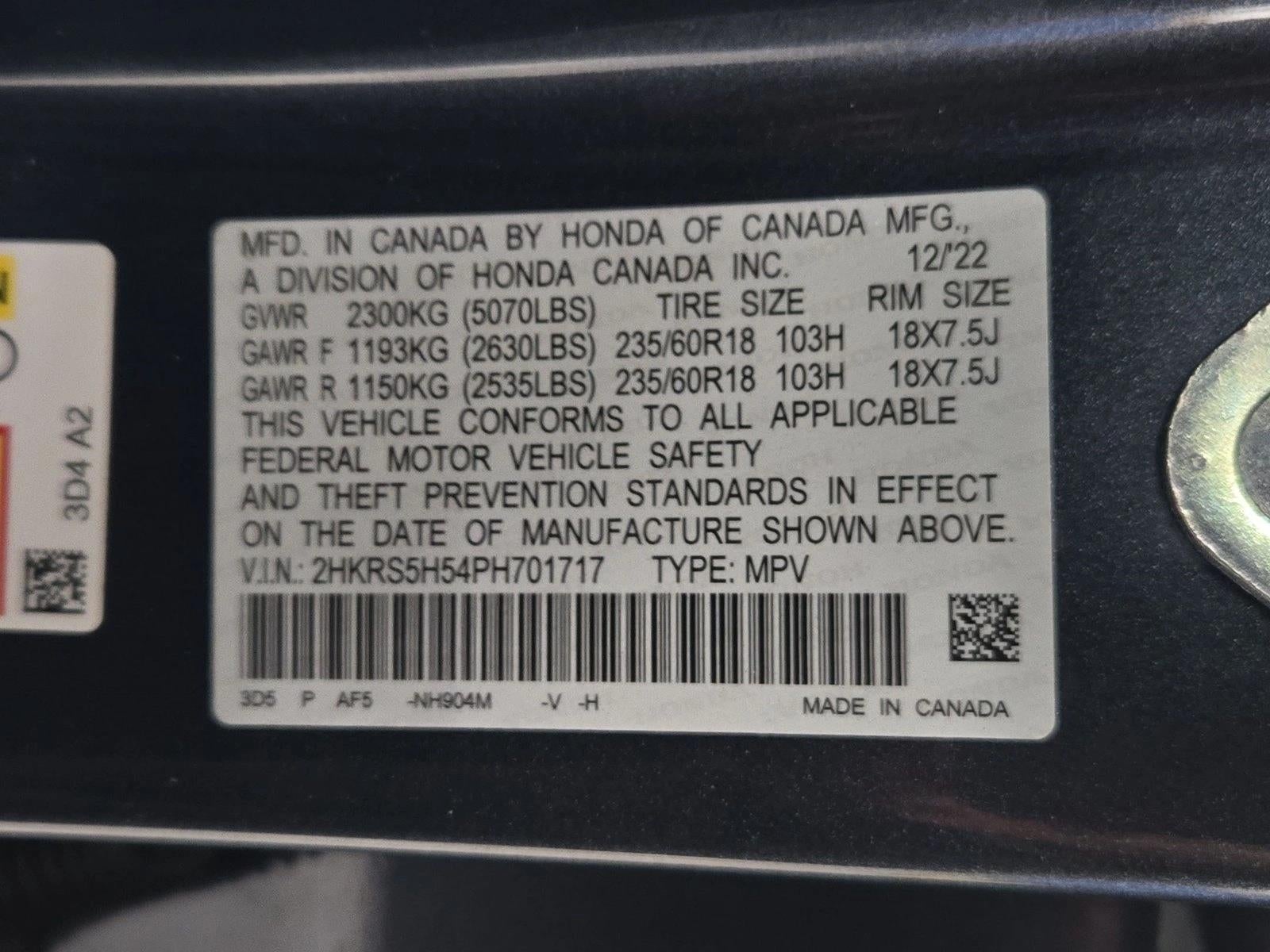 2023 Honda CR-V Hybrid Sport FWD