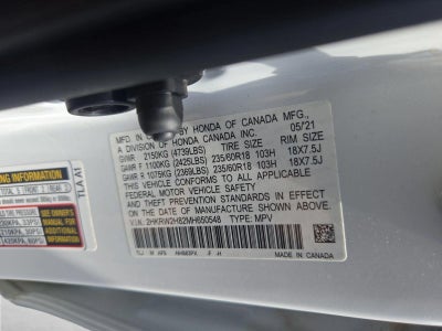2021 Honda CR-V EX-L AWD