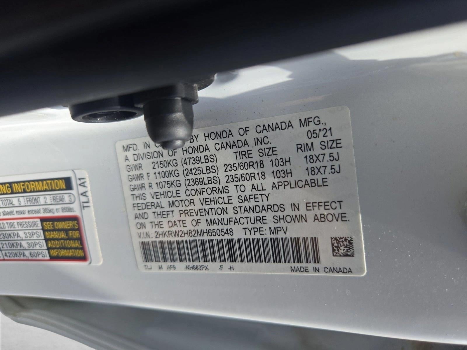 2021 Honda CR-V EX-L AWD