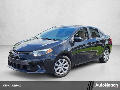 2016 Toyota Corolla 4dr Sdn CVT Auto LE (Natl)