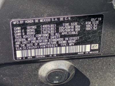 2019 Honda HR-V Sport 2WD CVT