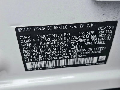 2025 Honda HR-V Sport 2WD CVT