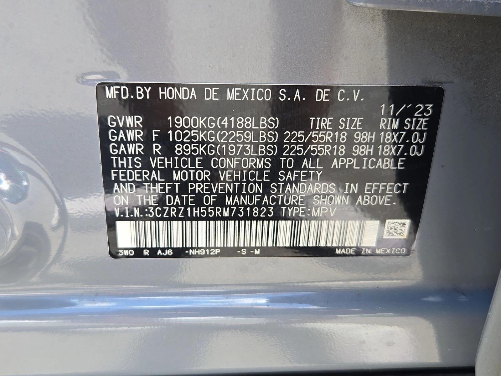 2024 Honda HR-V Sport 2WD CVT