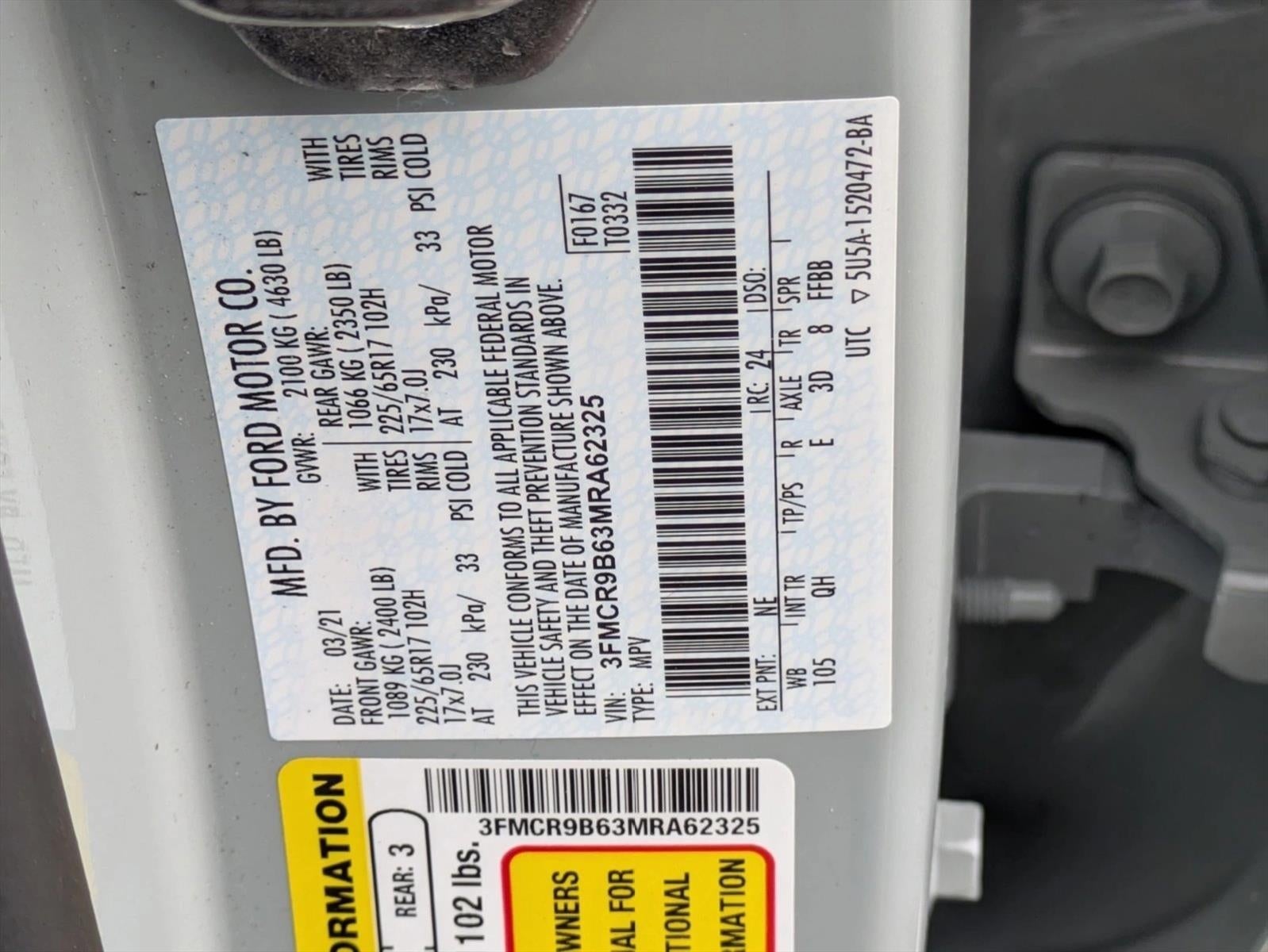 2021 Ford Bronco Sport Big Bend 4x4