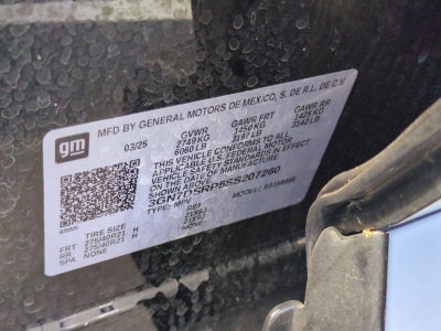 2025 Chevrolet Equinox EV 4dr RS