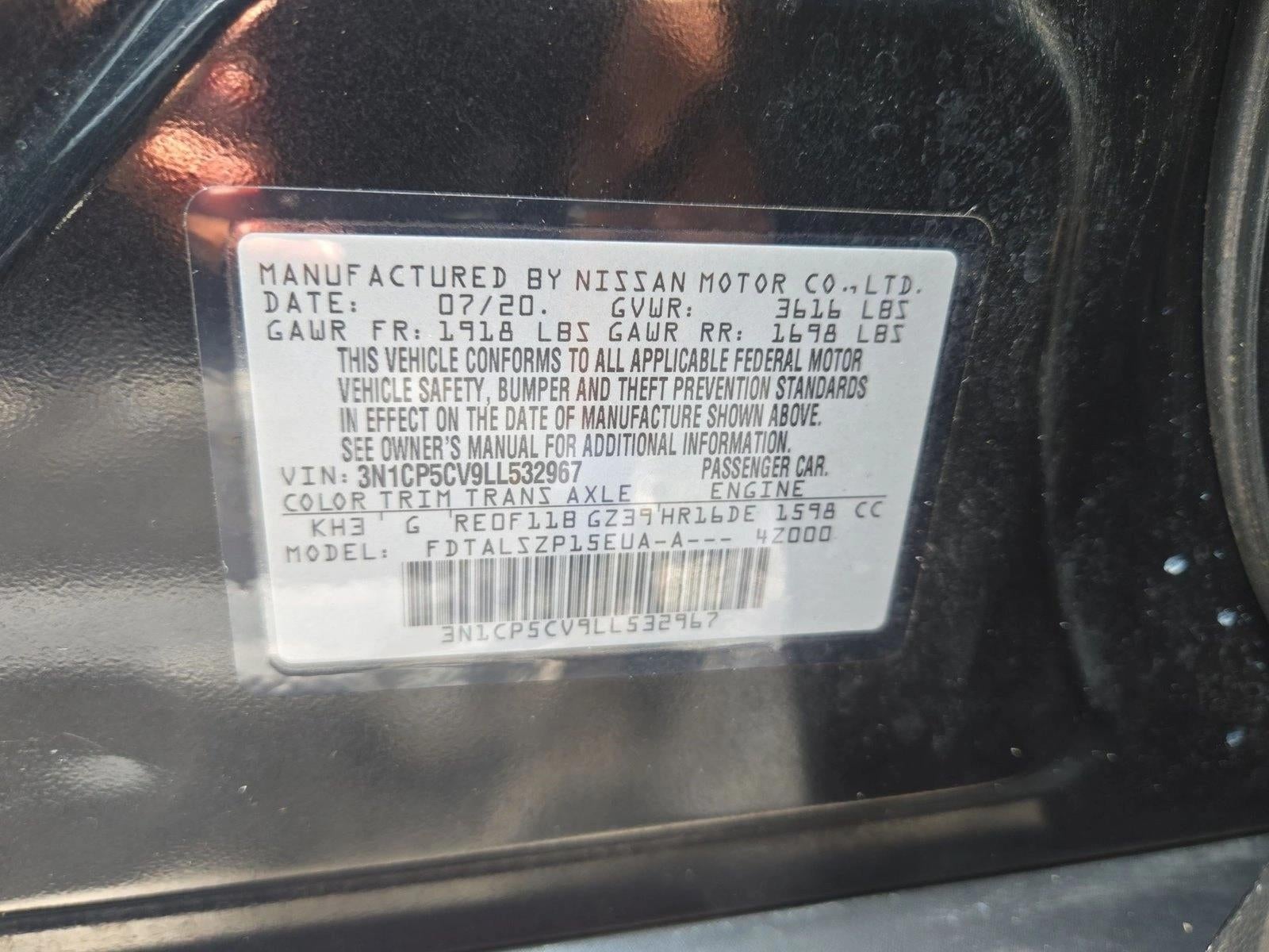 2020 Nissan Kicks SV FWD