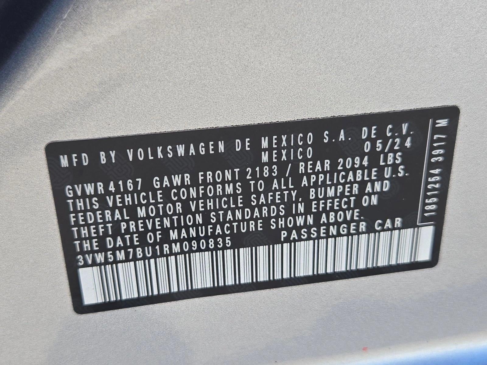 2024 Volkswagen Jetta S Auto