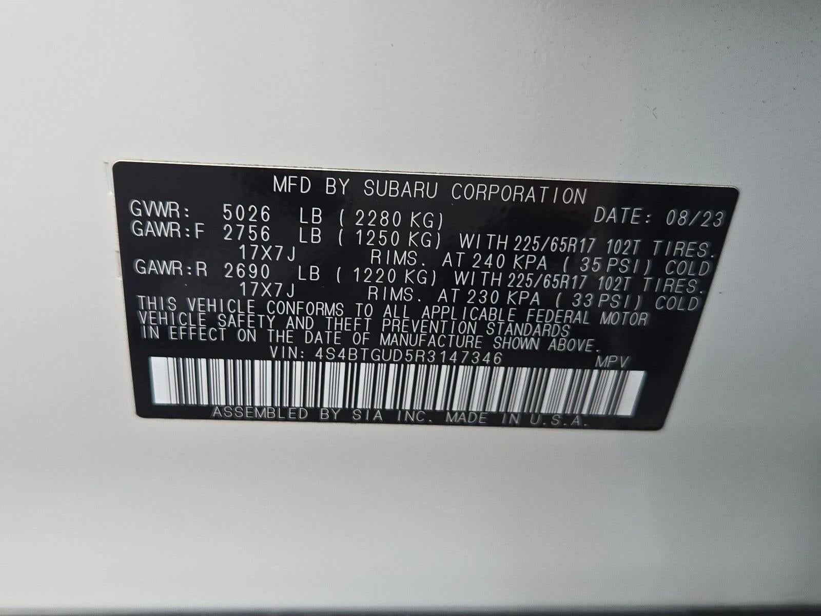 2024 Subaru Outback Wilderness AWD