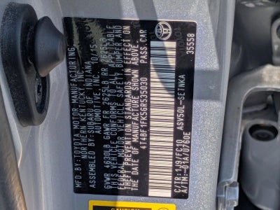 2016 Toyota Camry 4dr Sdn I4 Auto LE (SE)