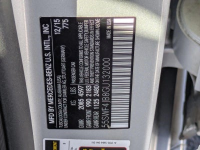 2016 Mercedes-Benz C-Class C 300 Sedan