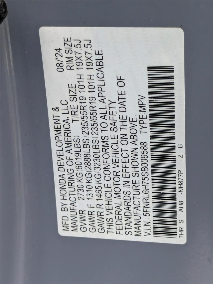 2025 Honda Odyssey Sport-L Auto