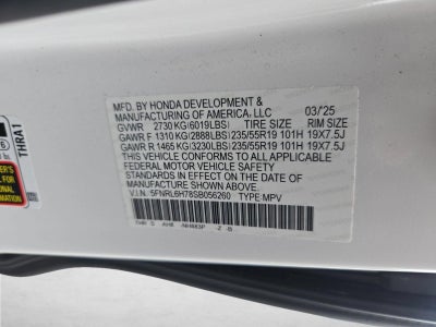 2025 Honda Odyssey Sport-L Auto